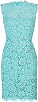 Thumbnail for your product : Valentino Lace Overlay Sheath Dress