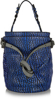 Thumbnail for your product : Alexander Wang Diego textured-leather bucket bag