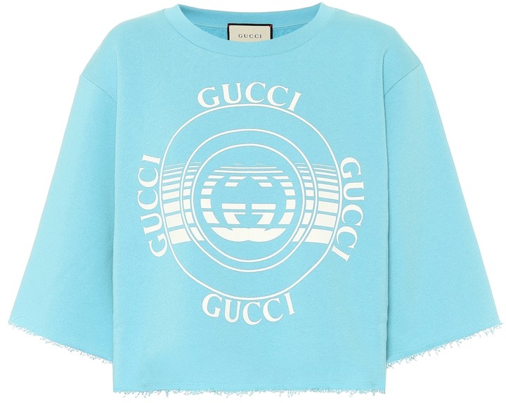 gucci cropped sweatshirt