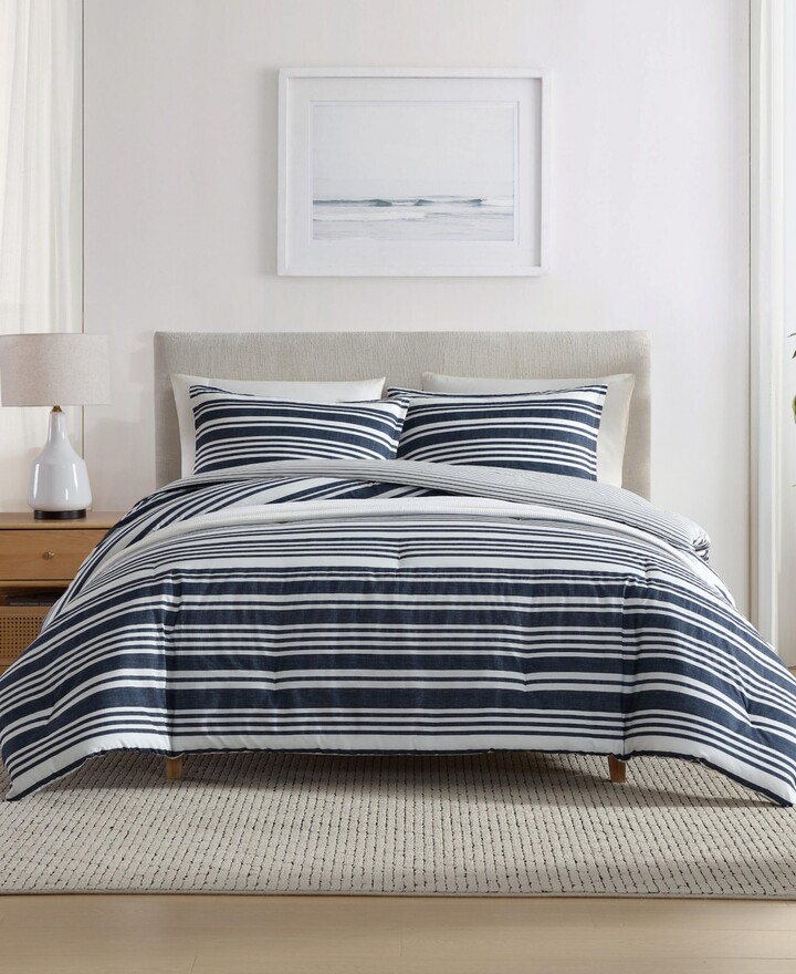 Nautica Coastline Stripe 2-Pc. Comforter Set Twin