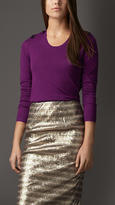 Thumbnail for your product : Burberry Bow Detail Merino Wool Sweater