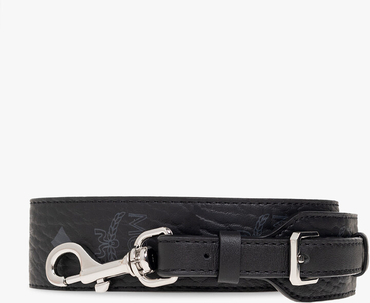 MCM Branded Bag Strap - Black - ShopStyle