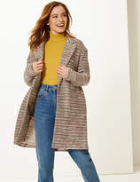 Thumbnail for your product : Marks and Spencer PETITE Textured Unlined Open Front Coat