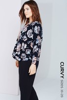 Thumbnail for your product : Girls On Film Floral Print Waterfall Jacket