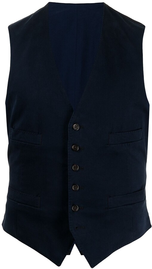 Polo Ralph Lauren V-neck waistcoat vest - ShopStyle
