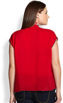 Thumbnail for your product : Johnny Was Johnny Was, Sizes 14-24 Rosebud Vest