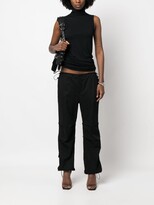 Thumbnail for your product : Rick Owens Lilies High-Neck Sleeveless Mini Dress