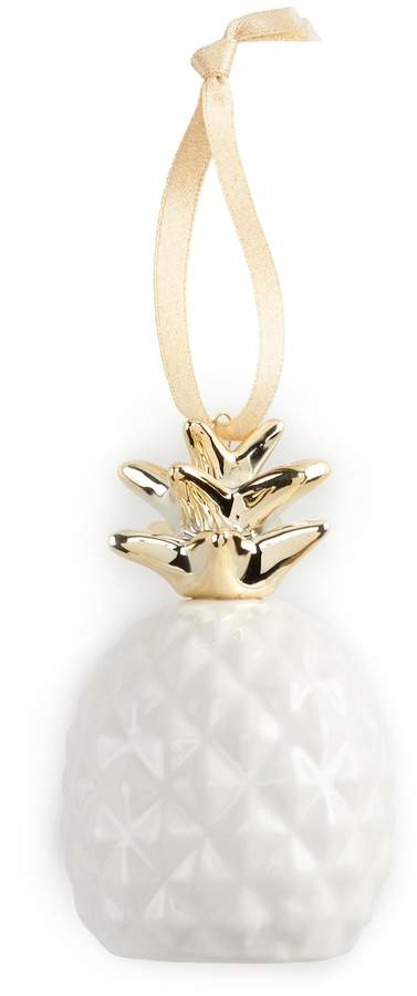 Lc Lauren Conrad LC Lauren Conrad White Pineapple Ornament