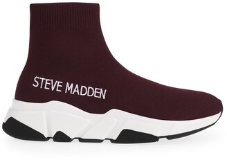 Steve Madden Sneakers Bordeaux - ShopStyle