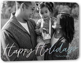 Thumbnail for your product : Shutterfly Holiday Cards: Adorable Script Holiday Card, Rounded Corners