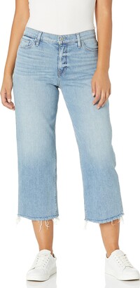 Hudson Women's Stella Midrise Crop Straight 5 Pocket Jean