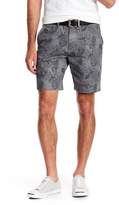 Thumbnail for your product : English Laundry Leaf Patterned Stretch Shorts