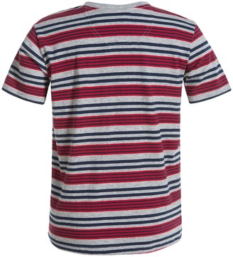 Original Penguin Penguin Striped Henley Shirt - Short Sleeve (For Little Boys)