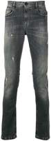 Thumbnail for your product : Bikkembergs distressed slim jeans