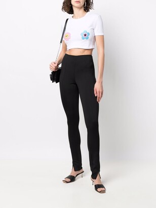 Calvin Klein High-Waisted Skinny Trousers