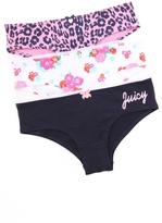 Thumbnail for your product : Juicy Couture Confetti Floral Panty Pack