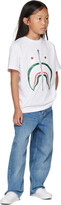 Thumbnail for your product : BAPE Kids White Camo Shark T-Shirt
