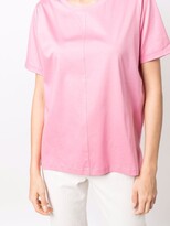 Thumbnail for your product : Luisa Cerano round-neck cotton T-shirt
