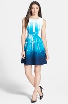 Thumbnail for your product : Elie Tahari 'Kemper' Stretch Cotton Fit & Flare Dress