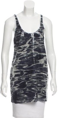 Hussein Chalayan Sequin Water Top w/ Tags