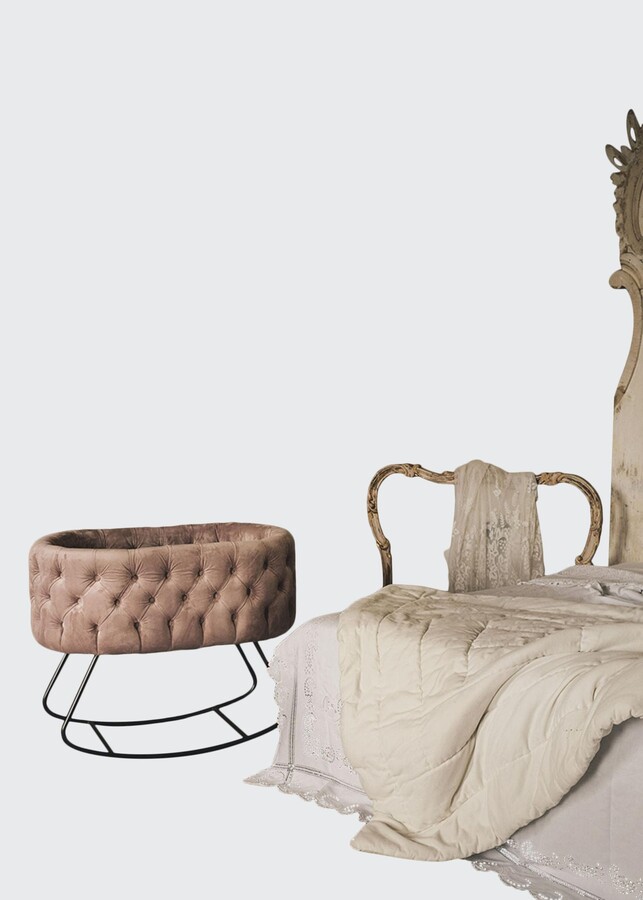 Aristot Tufted Velvet with Dondolo Base ShopStyle Cribs