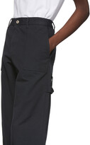 Thumbnail for your product : Loewe Navy Patch Pocket Trousers
