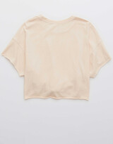 Thumbnail for your product : aerie OFFLINE Tie Front Cropped T-Shirt