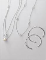 Thumbnail for your product : Talbots Sterling Silver Cabochon & Chain Necklace