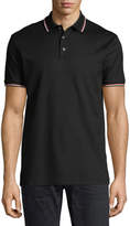 Thumbnail for your product : Ralph Lauren Contrast-Tipped Polo Shirt, Black