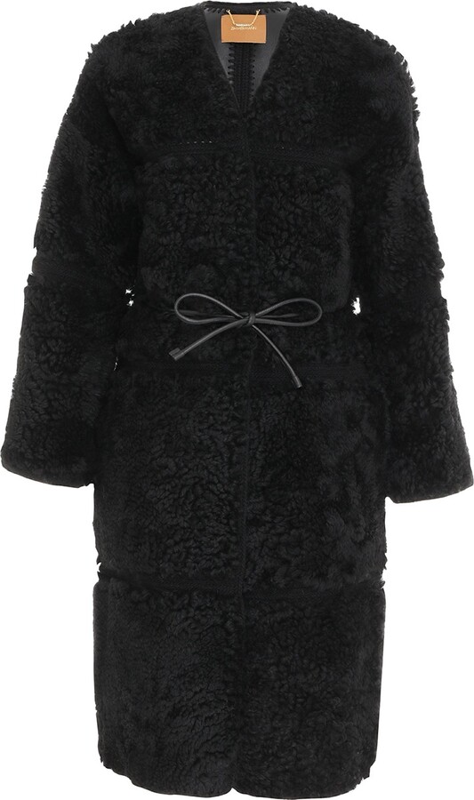 Zimmermann Kaleidoscope Shearling Coat ShopStyle