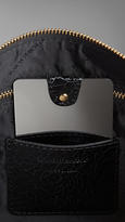 Thumbnail for your product : Burberry Large Patent Leather Beauty Wallet