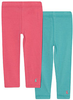 Thumbnail for your product : Joules Set of two leggings 3months-3years