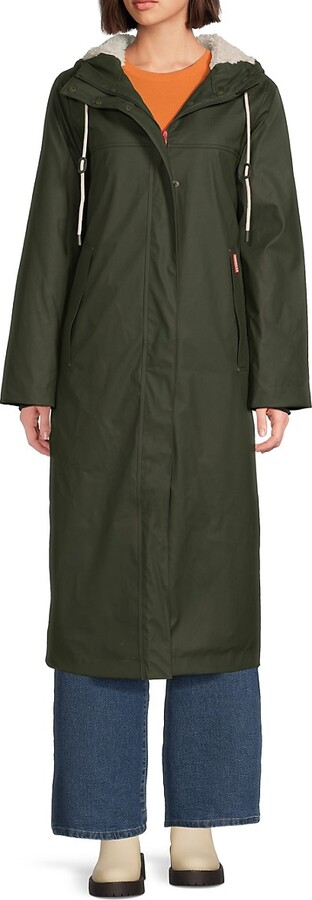 Hunter Sammy Hooded Longline Coat
