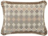 Thumbnail for your product : Chic Sueann Chenille Geometric Scroll Design With Faux Silk Flange Border King Comforter Set - Beige - 9-Piece Set