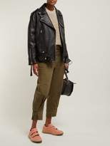 Thumbnail for your product : Acne Studios Myrtle Leather Biker Jacket - Womens - Black