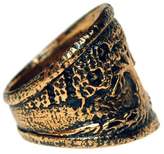 Thumbnail for your product : Alaia House Of Hand-Carved Saddle Ring "Tree of Life"