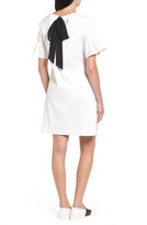 Thumbnail for your product : Halogen Tie Back Ruffle Sleeve Dress (Petite)