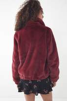 Thumbnail for your product : Urban Outfitters Faux Fur Zip-Up Jacket
