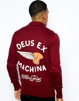 Thumbnail for your product : Deus Ex Machina 1/2 Zip Jumper With Back Embro Logo