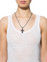 Thumbnail for your product : Effy Jewelry Sapphire Cross Pendant Necklace