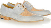 Thumbnail for your product : Esquivel Two-tone leather brogues