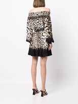 Thumbnail for your product : Camilla Leopard-Print Off-Shoulder Dress