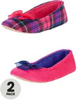 Thumbnail for your product : Sorbet Jessie Ballerinas (2 Pack)