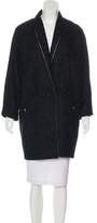 Thumbnail for your product : Proenza Schouler Wool Zip-Accented Coat