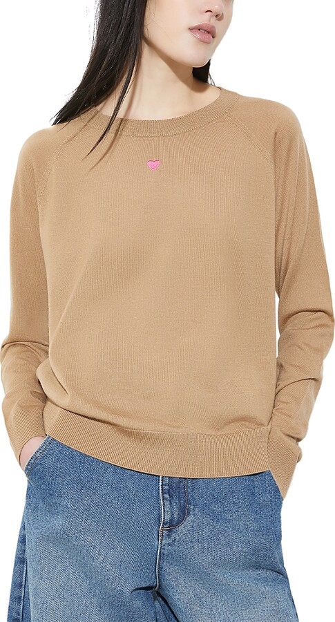 Max & Co. Merino Wool Crewneck Sweater