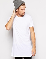 Thumbnail for your product : Selected T-Shirt In Longline