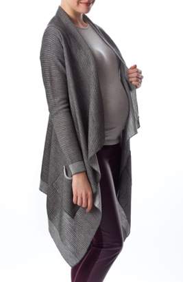 Pietro Brunelli 'Merano' Maternity Drape Front Cardigan