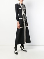 Thumbnail for your product : Thom Browne Seersucker Slit-Detail Dress