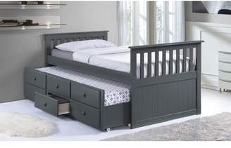 Broyhill Marco Island Captain's Bed with Trundle Bed and Drawers