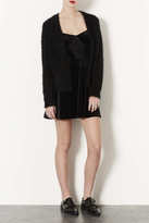 Thumbnail for your product : Topshop Tall Velvet Tunic Dress